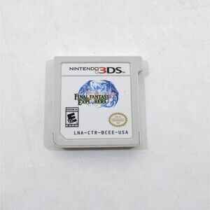 Final Fantasy Explorers (Nintendo 3DS, 2016) CARTRIDGE Game ONLY Authentic